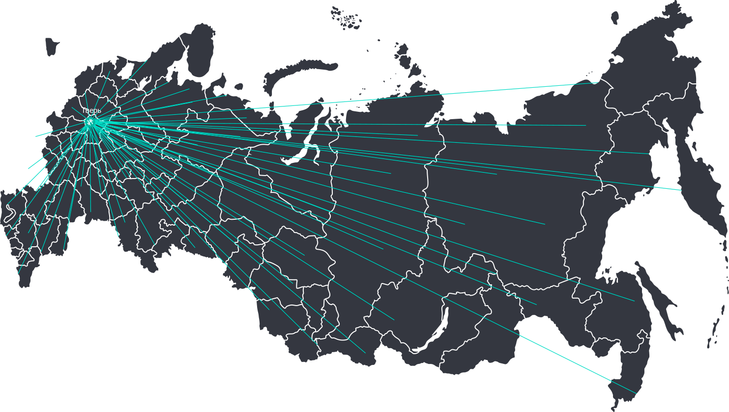 География наших поставок