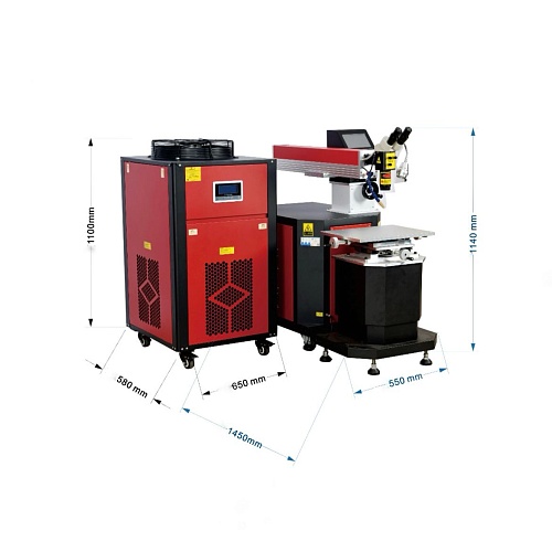 Сварочный аппарат лазерной сварки YME-400W-III - фото 3