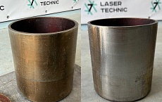 Примеры работ 0 - Автоматизированный комплекс лазерной очистки, сварки и резки ROBOT Raycus 2000W